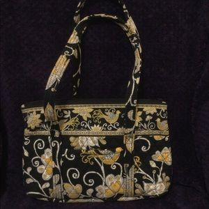 Vera Bradley Retired small Tote Yellow Bird